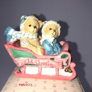 Cherished Teddies 617229 1994 Our 1st Christmas